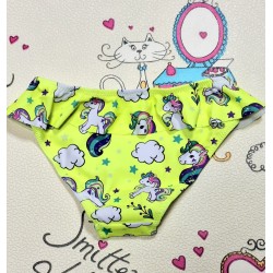 Детски бански долнище в електриково зелено Еднорог Детски бански долнище в електриково зелено Еднорог