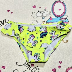 Детски бански долнище в електриково зелено Еднорог Детски бански долнище в електриково зелено Еднорог