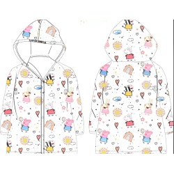 Детски прозрачен дъждобран с Пепа Пиг