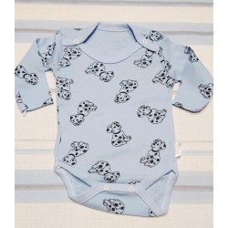 Бебешко боди в синьо  Далматинци