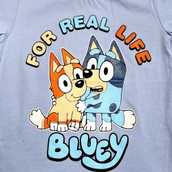 Детска лятна тениска в синьо с Блуи Детска лятна тениска в синьо с Блуи