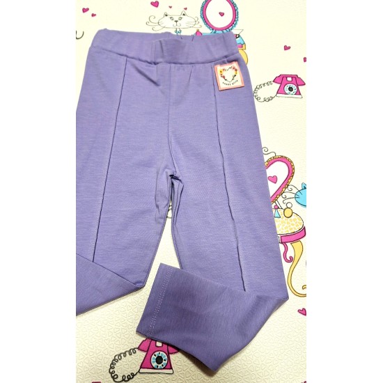 Детски памучен клин в лилаво ,,HAPPY GIRLS