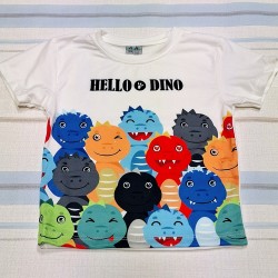 Детска лятна тениска с динозаври Детска лятна тениска с динозаври