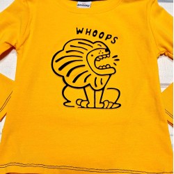 Детска блуза в жълто  Лъвчо