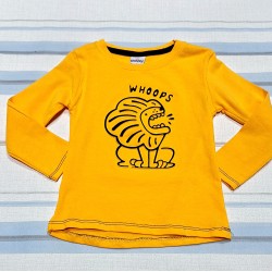 Детска блуза в жълто  Лъвчо