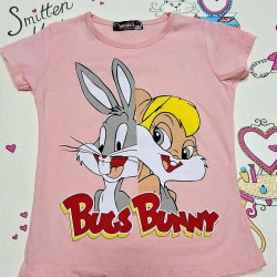 Детска тениска в розово Бъгс Бъни Детска тениска в розово Бъгс Бъни