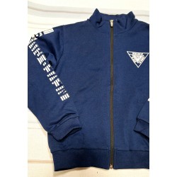 Детски суичър в тъмносиньо с цип Детски суичър в тъмносиньо с цип