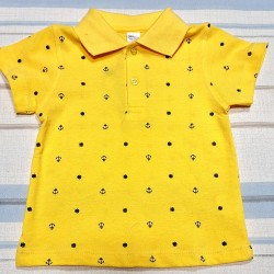 Детска момчешка блуза в жълто Детска момчешка блуза в жълто