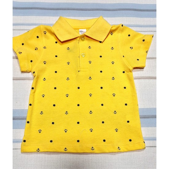 Детска момчешка блуза в жълто Детска момчешка блуза в жълто