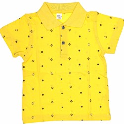 Детска момчешка блуза в жълто Детска момчешка блуза в жълто