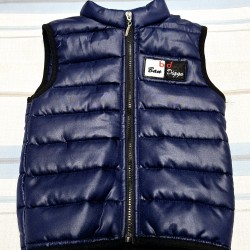 Преходен тъмносин шушляков елек Преходен тъмносин шушляков елек