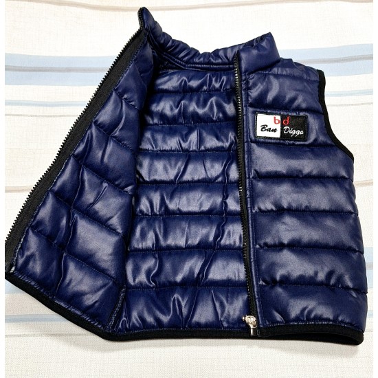 Преходен тъмносин шушляков елек