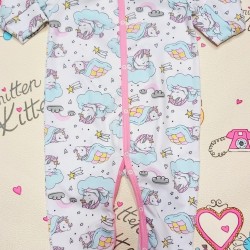 Бебешки гащеризон с еднорози 74см-86см Бебешки гащеризон с еднорози 74см-86см