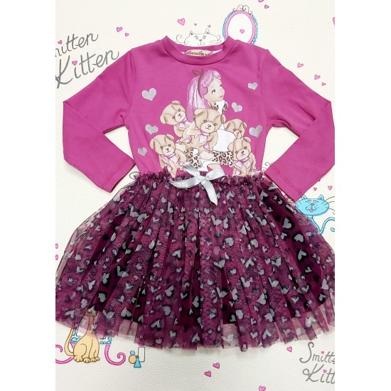 Детска рокля Снежанка с мечета Детска рокля Снежанка с мечета