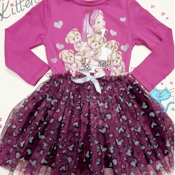 Детска рокля Снежанка с мечета Детска рокля Снежанка с мечета