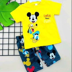Детски летен комплект с Мики,Плуто и Доналд Детски летен комплект с Мики,Плуто и Доналд