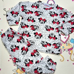Детска памучна пижама с Мини Маус Детска памучна пижама с Мини Маус
