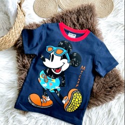 Детска тениска в тъмносиньо МИКИ Детска тениска в тъмносиньо МИКИ