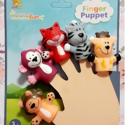 Детска играчка за куклен театър Диви животни Детска играчка за куклен театър Диви животни