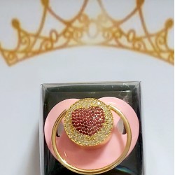 Луксозен биберон залъгалка  Сърчице