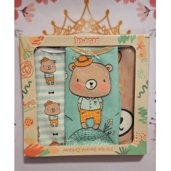 Бебешки лигавници в кутия  Мечо ловец