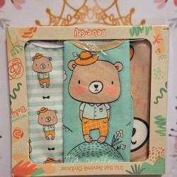 Бебешки лигавници в кутия Мечо ловец Бебешки лигавници в кутия Мечо ловец