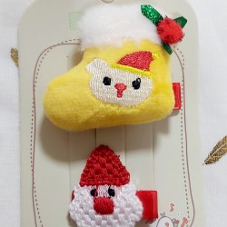 Детски Коледни фиби 2бр Коледен ботуш Детски Коледни фиби 2бр Коледен ботуш