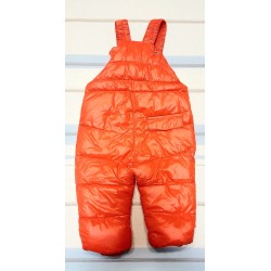 Детски зимен шушляков гащеризон в оранжево Детски зимен шушляков гащеризон в оранжево