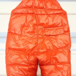 Детски зимен шушляков гащеризон в оранжево Детски зимен шушляков гащеризон в оранжево