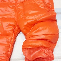 Детски зимен шушляков гащеризон в оранжево Детски зимен шушляков гащеризон в оранжево