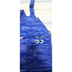 Детски зимен шушляков гащеризон в тъмно синьо Детски зимен шушляков гащеризон в тъмно синьо