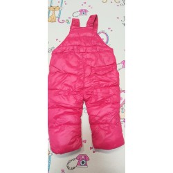 Детски зимен шушляков гащеризон в цикламено розово Детски зимен шушляков гащеризон в цикламено розово