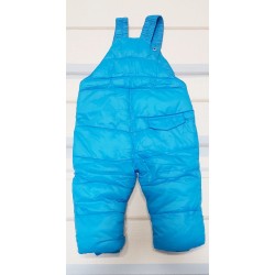 Бебешки зимен шушляков гащеризон в светло синьо Бебешки зимен шушляков гащеризон в светло синьо