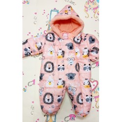 Детски бебешки космонавт в розово  Джунгла