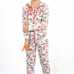 Леко ватиран спортен комплект с Еднорози