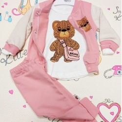Бебешки комплект с якенце  PINKY