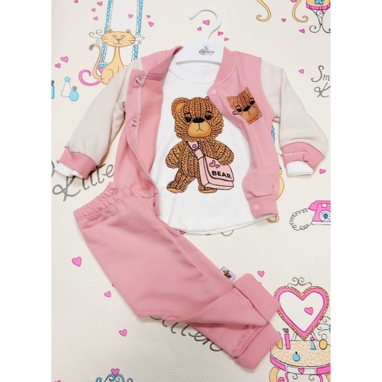 Бебешки комплект с якенце ,,PINKY