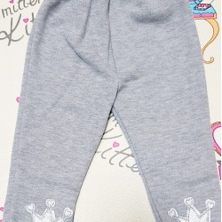 Детски комплект с елек в сребристо и екрю ,,PRINCESS Детски комплект с елек в сребристо и екрю ,,PRINCESS