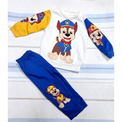 Детски памучен комплект с кучетата от Пес Патрул Детски памучен комплект с кучетата от Пес Патрул