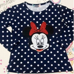 Детска блуза на точки с Мини Детска блуза на точки с Мини