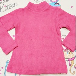 Детско ватирано поло в цикламено розово Детско ватирано поло в цикламено розово