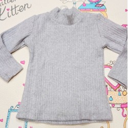 Детско ватирано поло в светло сиво Детско ватирано поло в светло сиво