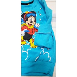 Детска ватирана блуза с Мики скиор Детска ватирана блуза с Мики скиор