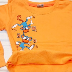 Детска ватирана блуза  Monkeys