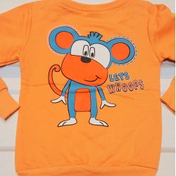 Детска ватирана блуза  Monkeys
