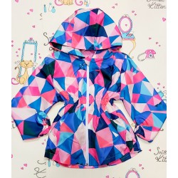 Цветно детско пролетно есенно яке с пеперуда Цветно детско пролетно есенно яке с пеперуда