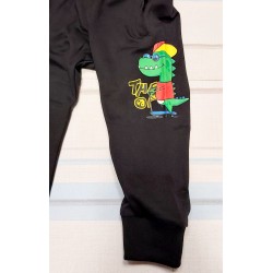 Детско памучно спортно долнище  с динозавър