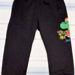Детско памучно спортно долнище  с динозавър Детско памучно спортно долнище  с динозавър