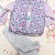 Ватиран детски комплект в лилаво с елек ,,Hello Kitty