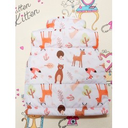 Бебешки преходен елек на горски животни Бебешки преходен елек на горски животни